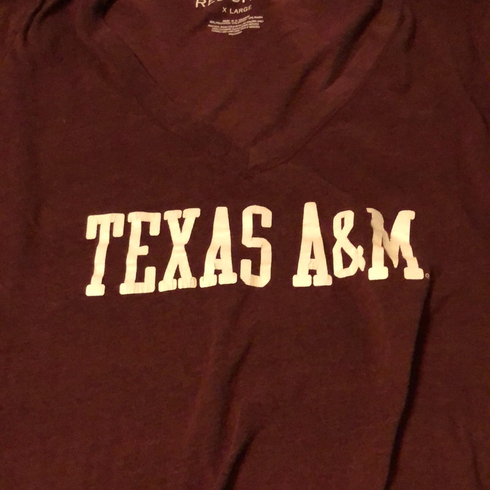 Texas A&M V-Neck T